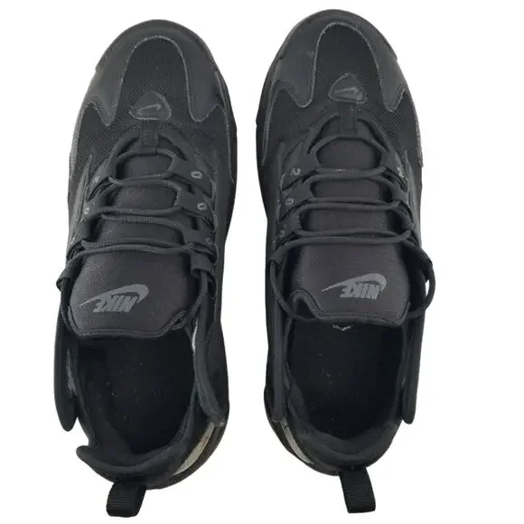 Nike Shoes Men's Size 8 Zoom 2K Black Running Lace Up Leath Fabric - Picture 5 of 15